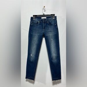 KanCan Women's Dark Blue Skinny Jeans‎ Size 6/26 Inseam 26”